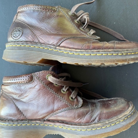 Dr. Martens Marty Brown Leather Chukka Boots AW004 Mens 9 Womens 10 main image 6